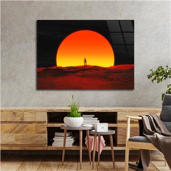 Kunst Thema auf bedrucktem Glas 557