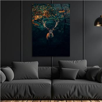 Dikey Doğa Temalı Cam Tablo 271