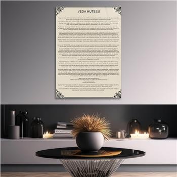 DİN TEMALI CAM TABLO