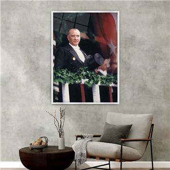 bedrucktes Glas mit Aluminiumrahmen und Nation Themen 