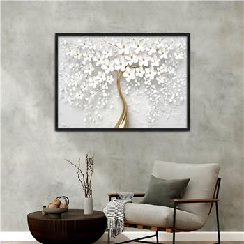 bedrucktes Glas mit Aluminiumrahmen und Kunst Themen 