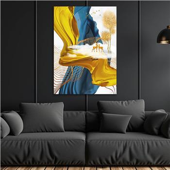 Kunst Thema auf bedrucktem Glas 300