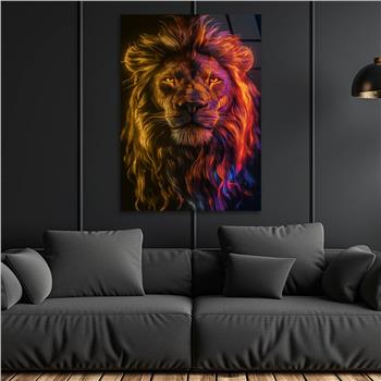 Dikey Doğa Temalı Cam Tablo 330