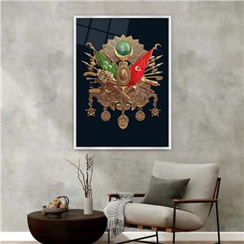 bedrucktes Glas mit Aluminiumrahmen und Nation Themen 