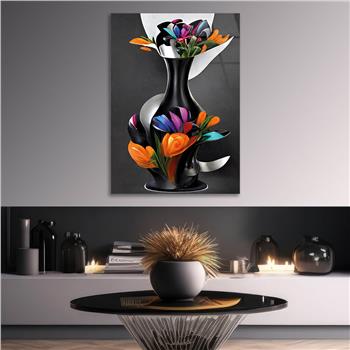 Thema Natur auf bedrucktem Glas