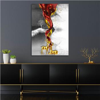 Kunst Thema auf bedrucktem Glas