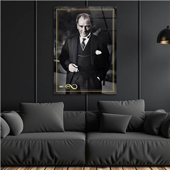 Dikey VatanTemalı Cam Tablo 241