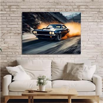 Yatay DoğaTemalı Cam Tablo 419