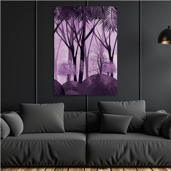 Kunst Thema auf bedrucktem Glas