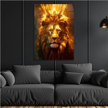 Dikey Doğa Temalı Cam Tablo 322