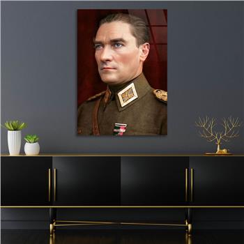 Dikey VatanTemalı Cam Tablo 199