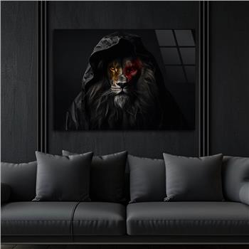 Yatay Doğa Temalı Cam Tablo 524