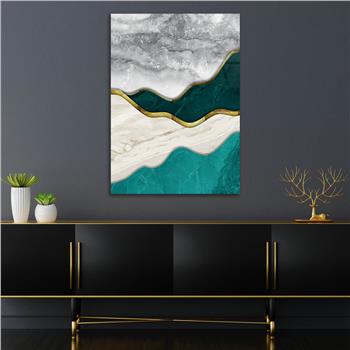 Kunst Thema auf bedrucktem Glas