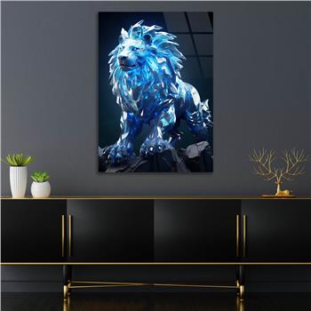 Dikey Doğa Temalı Cam Tablo 357