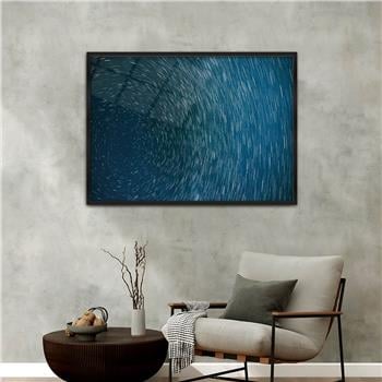 bedrucktes Glas mit Aluminiumrahmen und Kunst Themen 