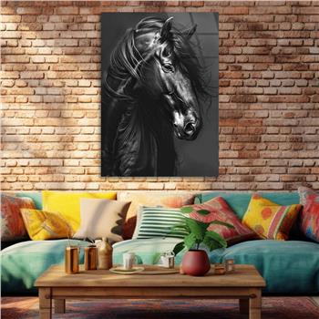 Dikey Doğa Temalı Cam Tablo 388