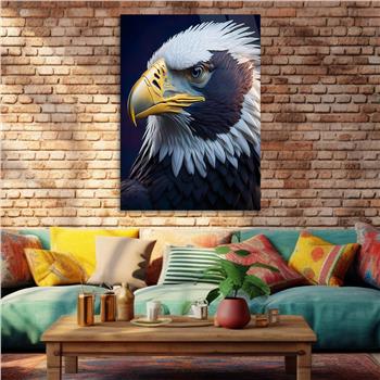 Dikey Doğa Temalı Cam Tablo 246