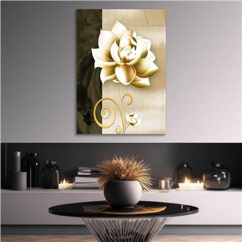 Thema Natur auf bedrucktem Glas