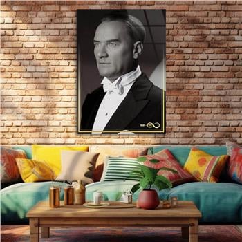 Dikey VatanTemalı Cam Tablo 282