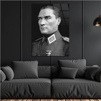 Dikey VatanTemalı Cam Tablo 194