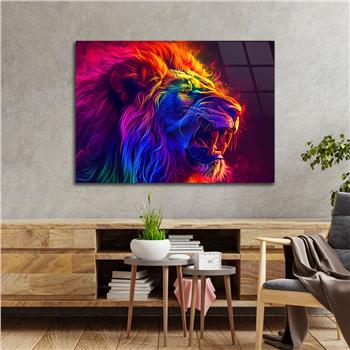 Yatay Doğa Temalı Cam Tablo 514