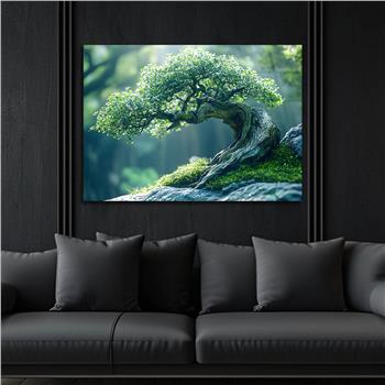 Yatay Doğa Temalı Cam Tablo 432