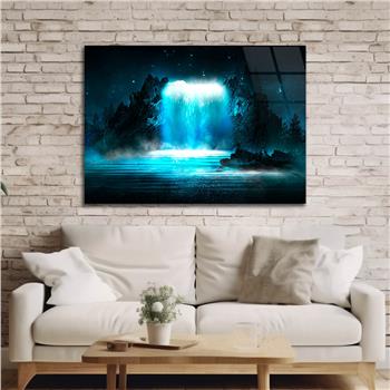 Kunst Thema auf bedrucktem Glas 485