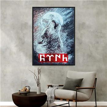 bedrucktes Glas mit Aluminiumrahmen und Nation Themen 