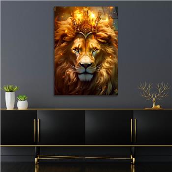 Dikey Doğa Temalı Cam Tablo 325