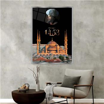 bedrucktes Glas mit Aluminiumrahmen und Nation Themen 