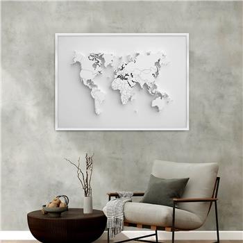 Aluminium Omlijste Kunst Thema Geharde Glasschilderij 082