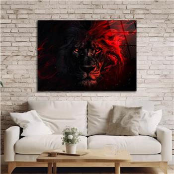 Yatay Doğa Temalı Cam Tablo 457