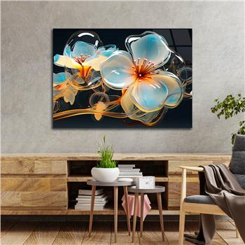 Yatay DoğaTemalı Cam Tablo 338