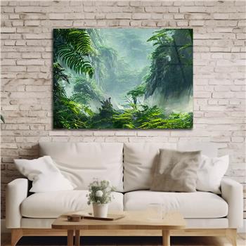 Yatay DoğaTemalı Cam Tablo 336