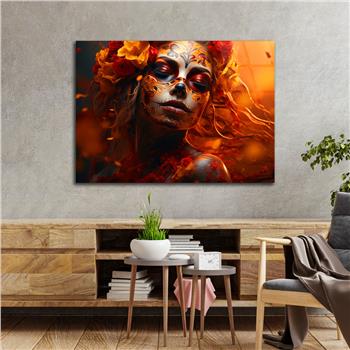 Kunst Thema auf bedrucktem Glas 447