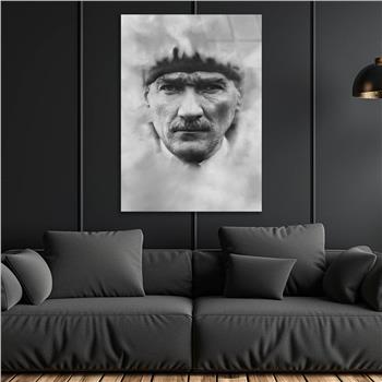 Dikey VatanTemalı Cam Tablo 175