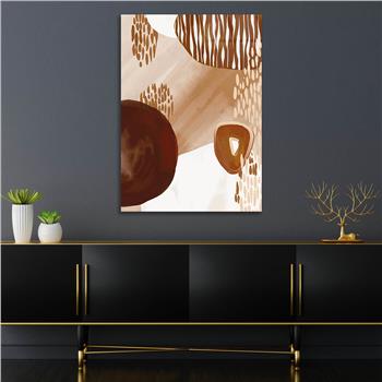 Kunst Thema auf bedrucktem Glas