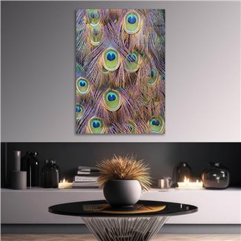 Thema Natur auf bedrucktem Glas