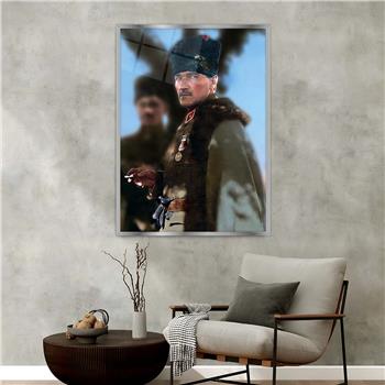 bedrucktes Glas mit Aluminiumrahmen und Nation Themen 