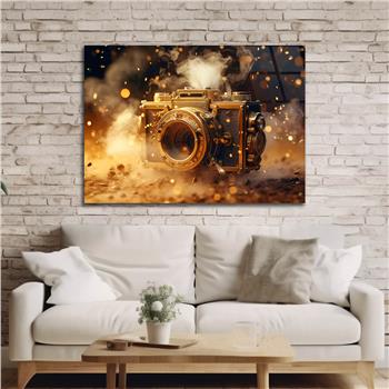 Kunst Thema auf bedrucktem Glas 490