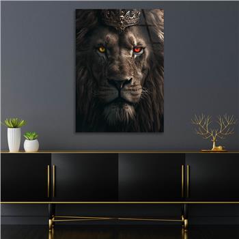 Dikey Doğa Temalı Cam Tablo 336