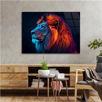 Yatay Doğa Temalı Cam Tablo 511