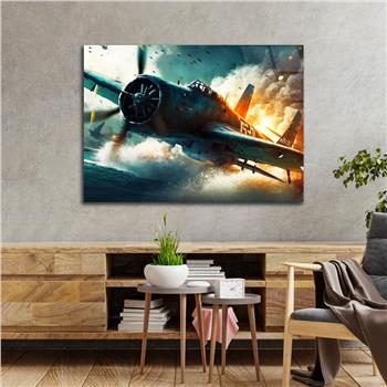 Yatay DoğaTemalı Cam Tablo 430