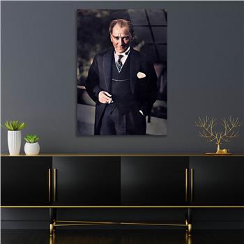 Dikey VatanTemalı Cam Tablo 242