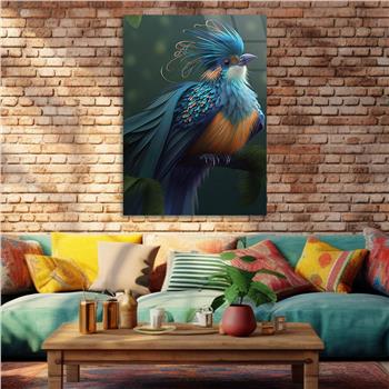 Thema Natur auf bedrucktem Glas