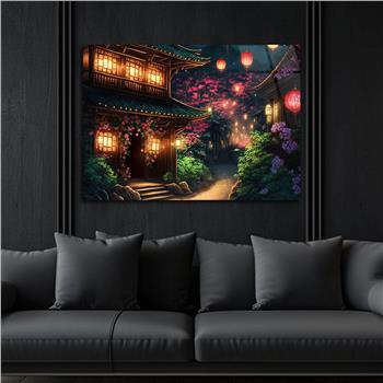 Kunst Thema auf bedrucktem Glas 530