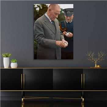 Dikey VatanTemalı Cam Tablo 141