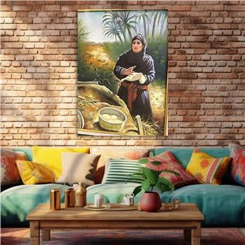 Kunst Thema auf bedrucktem Glas