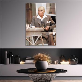 Dikey VatanTemalı Cam Tablo 144