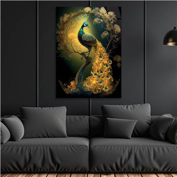 Thema Natur auf bedrucktem Glas